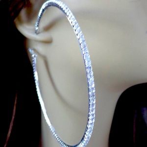 Celebrity Jumbo Hoop Earrings
